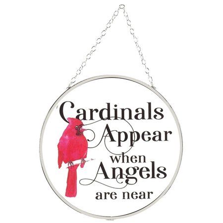 DICKSONS Cardinals Appear When Angels Suncatcher SUNCG41
